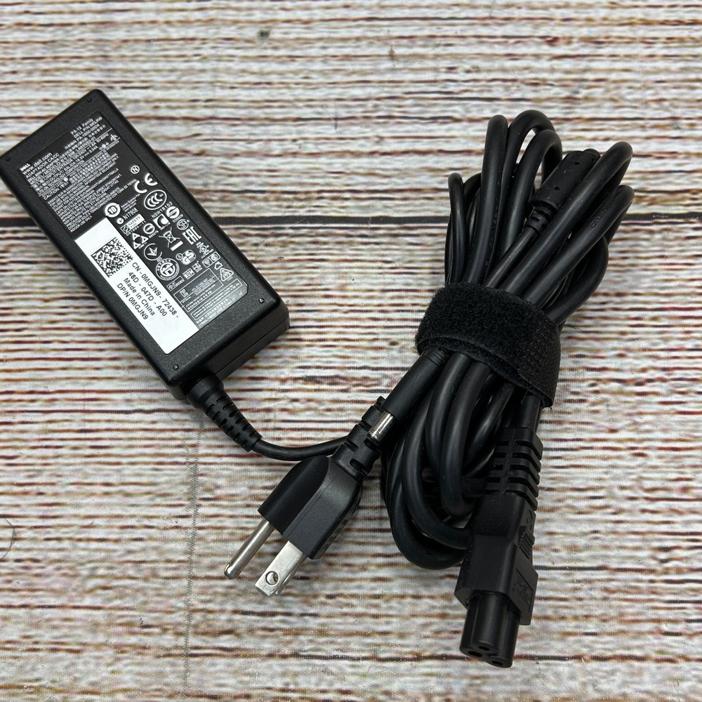 Dell Genuine 65W AC Adapter Laptop Charger PA-12 MGJN9‎ LA65NS2-01 19.5V 3.34A